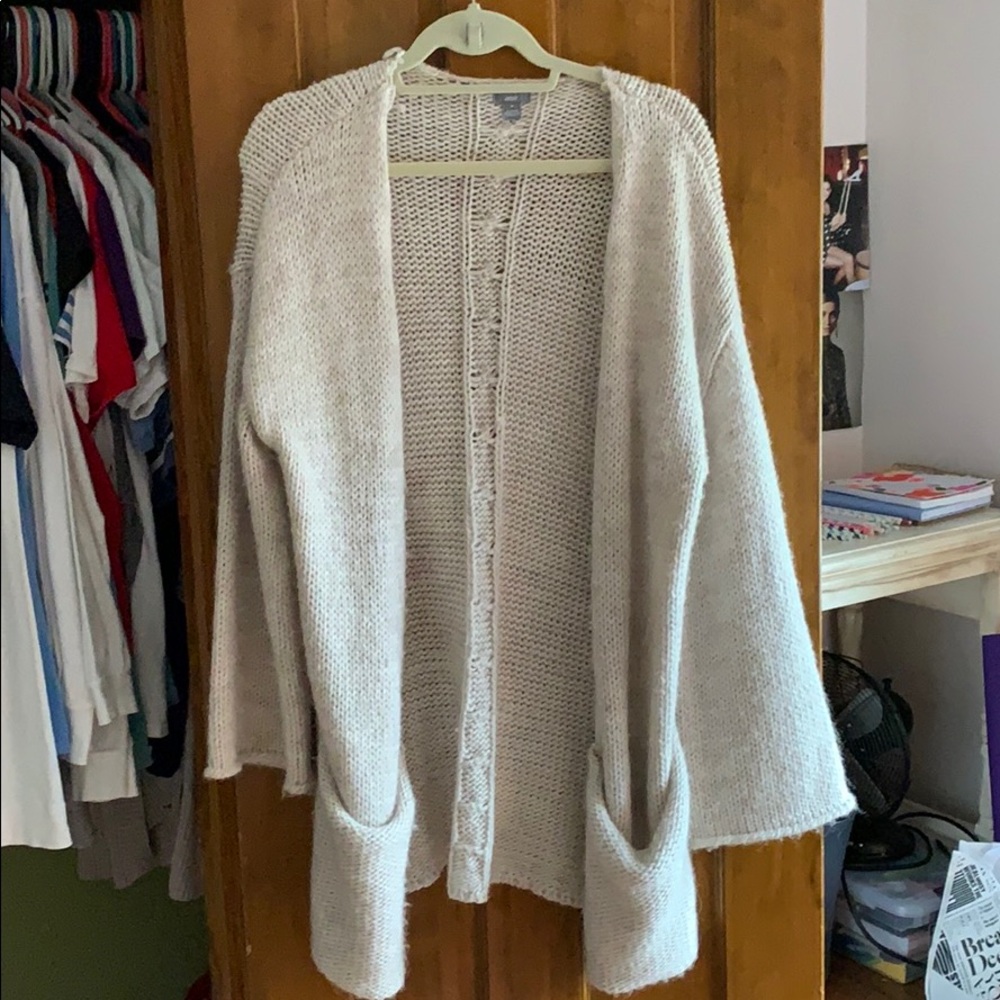 a sweater